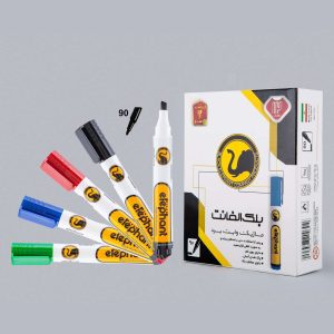 ماژیک وایت برد نوک تخت الفانت ماژیک وایت برد نوک تخت الفانت، محصولی باکیفیت از برند الفانت برای نوشتن روی تخته‌های وایت برد، شیشه و سطوح صاف. نوک تخت (ضخامت ۲ تا ۵ میلی‌متر) خطوطی پهن، واضح و برجسته ایجاد می‌کند، مناسب جلسات و کلاس‌های بزرگ. جوهر بر پایه الکل، بدون مواد سمی، سریع خشک شده و با پاک‌کن یا دستمال نرم به راحتی پاک می‌شود. بدنه ارگونومیک و سبک، نوشتن طولانی را بدون فشار دست ممکن می‌سازد. در رنگ‌های متنوع مثل مشکی، آبی، قرمز و سبز عرضه می‌شود. بسته‌های ۱۲تایی برای مدارس، ادارات و دانشگاه‌ها اقتصادی است. با دوام بالا و قیمتی مناسب، انتخابی ایده‌آل برای آموزش و کار حرفه‌ای!